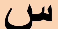 تفسير ابن شاهين لحرف السين