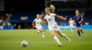 Illustrative image for USWNT vs. Sweden Analysis: Decoding the 5-0 Olympic Masterclass