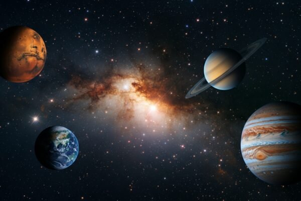 Illustrative image for February Planetary Parade: Analyzing Celestial Alignment Trends