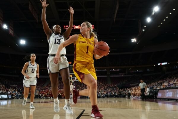 Illustrative image for How to Watch Audi Crooks & Iowa State vs Kansas State