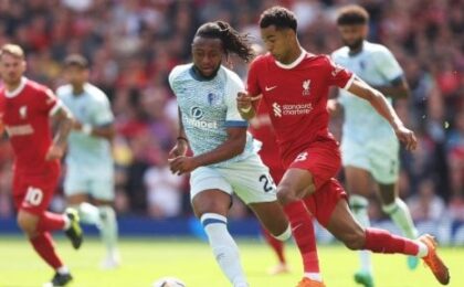 ليفربول يواجه بورنموث على ملعب فيتاليتي في الدوري الإنجليزي الممتاز