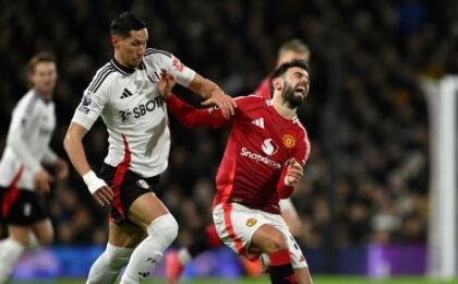 مانشستر يونايتد يواجه فولهام على ملعب كرافن كوتيدج في الدوري الإنجليزي الممتاز