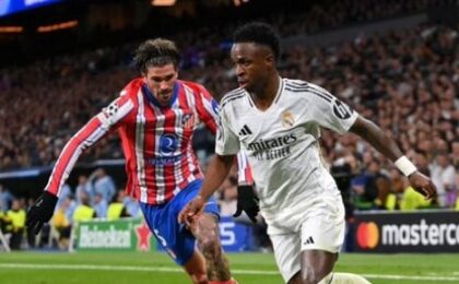ريال مدريد وأتلتيكو مدريد في ديربي العاصمة بالدوري الإسباني