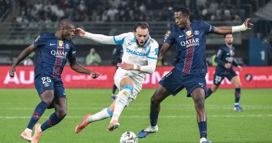 باريس سان جيرمان وأولمبيك مارسيليا قبل مواجهة كلاسيكو الدوري الفرنسي على ملعب فيلودروم