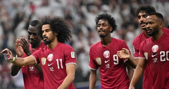 منتخب قطر يواجه منتخب اليمن في كأس الخليج العربي بجدة