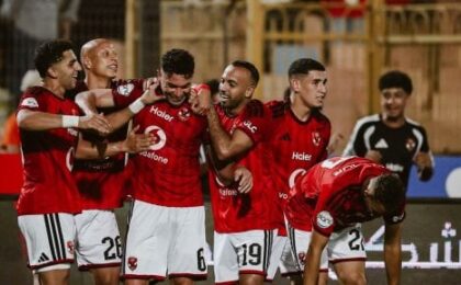 الأهلي يواجه أبو قير للأسمدة في الدوري المصري على استاد القاهرة