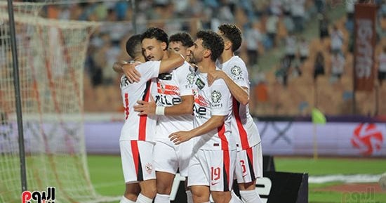 حافلة الزمالك تصل إلى استاد القاهرة الدولي قبل مواجهة إيه إس بورت بطل جيبوتي