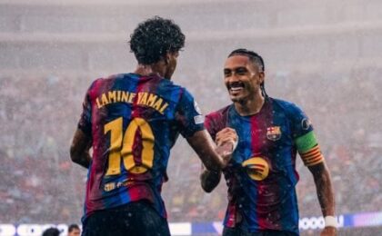 برشلونة يواجه ليفانتي في الجولة الخامسة من الدوري الإسباني على ملعب سيوداد دي فالنسيا