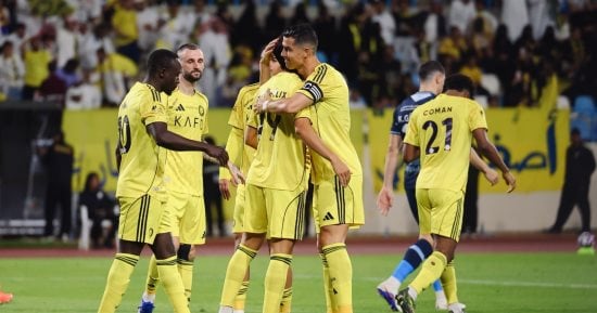 مواجهة النصر ونيوم في الدوري السعودي على ملعب الأول بارك بالرياض